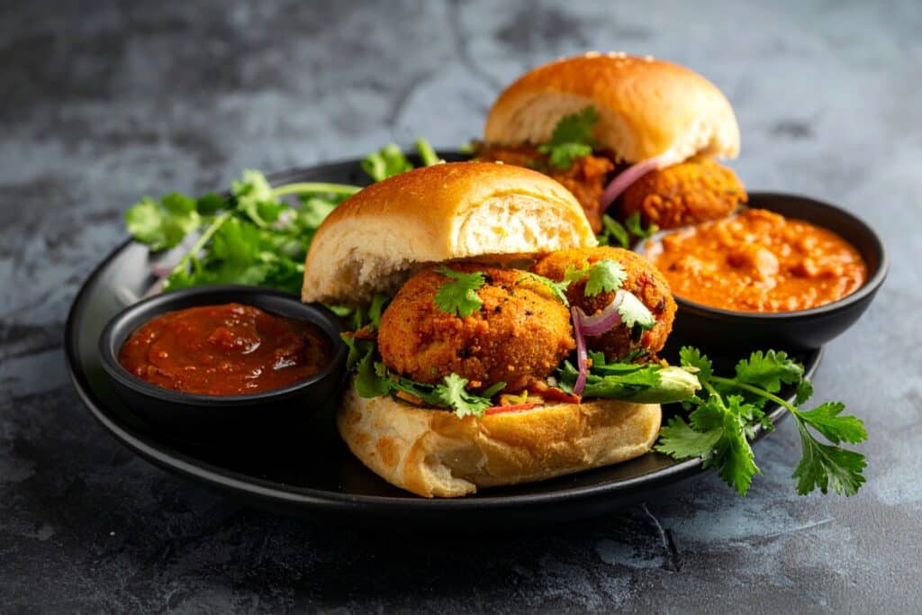 vegetarische hamburger kindvriendelijk chef le chef maaltijdbox