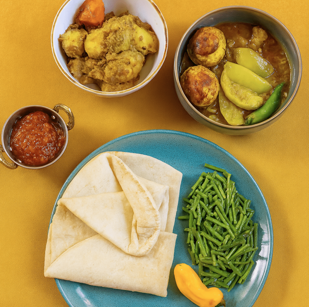 Receptverhalen: Surinaamse vegetarische roti